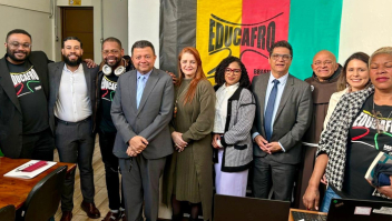 Loterj e Educafro trocam experiências sobre projetos sociais e combate ao jogo ilegal