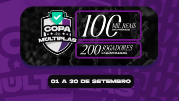 R$ 100 mil em prêmios: participe da Copa das Múltiplas do H2bet