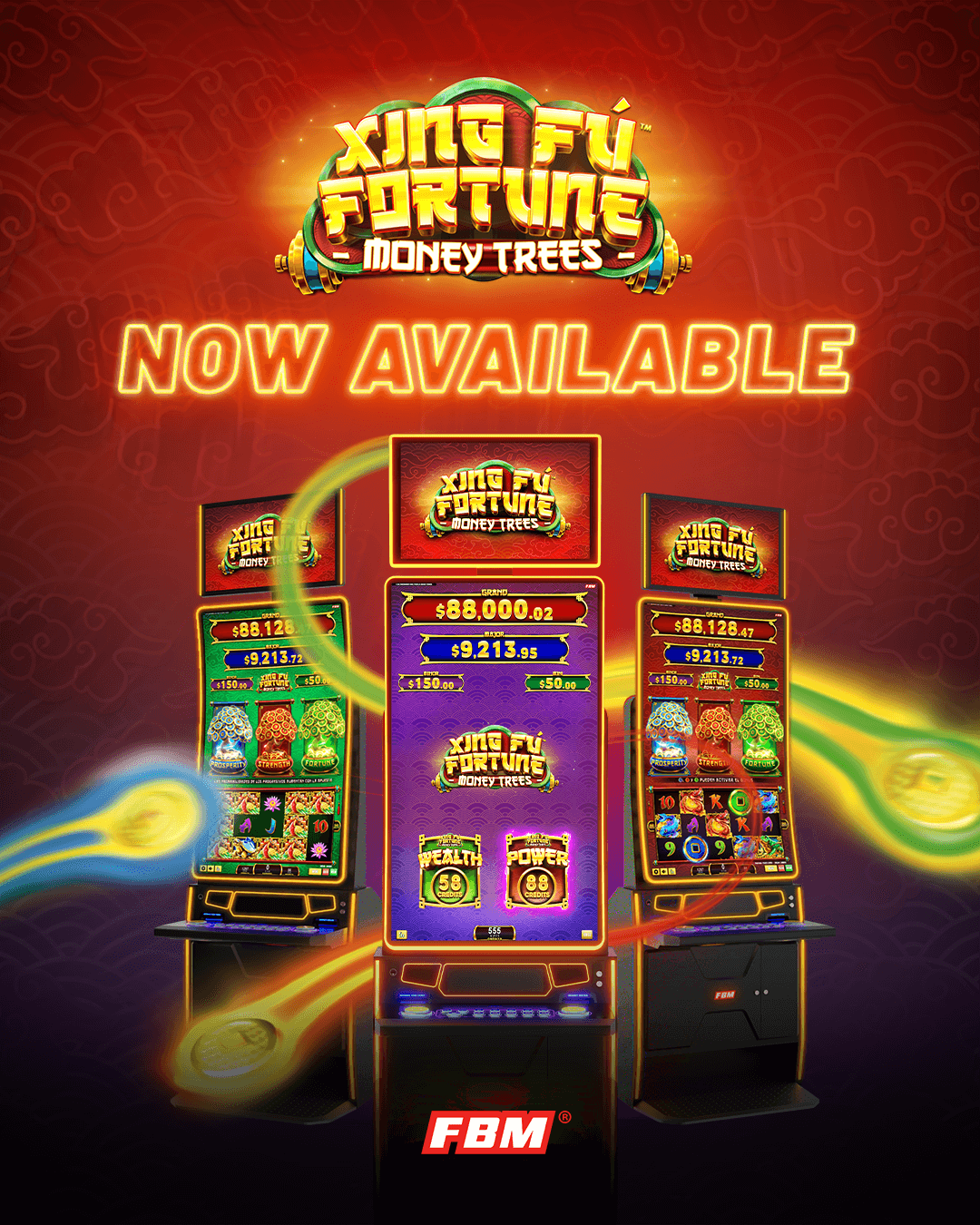 Semeie Riqueza e libere Poder com o multijogo Xing Fú Fortune™ Money Trees da FBM® no México!