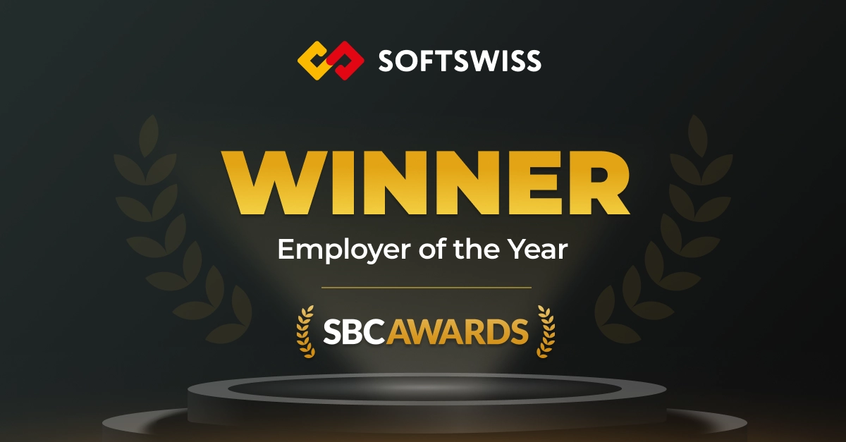 SOFTSWISS vence novamente o prêmio de Empregador do Ano da Europa em 2025