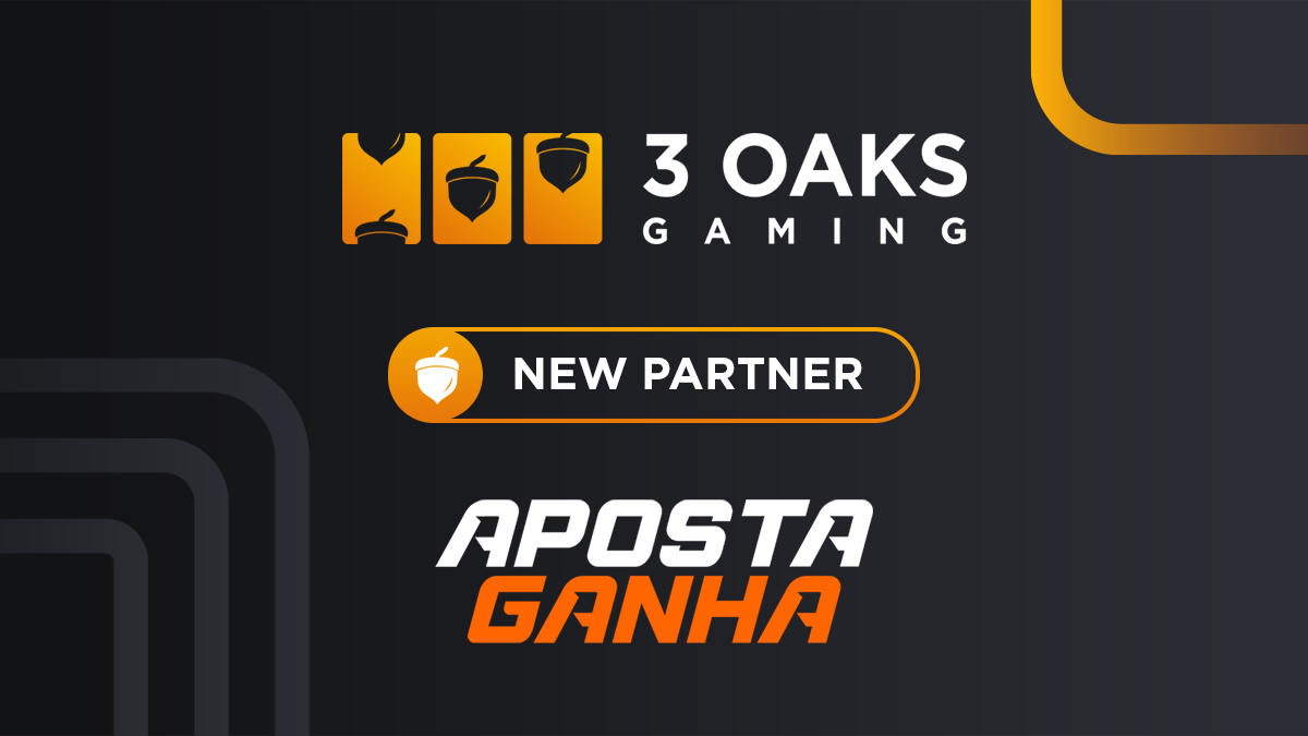3 Oaks Gaming faz parceria com Aposta Ganha para aumentar presença no Brasil
