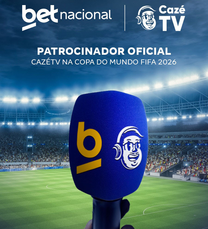 Betnacional anuncia patrocínio à cobertura da Copa do Mundo 2026 na CazéTV no YouTube 1