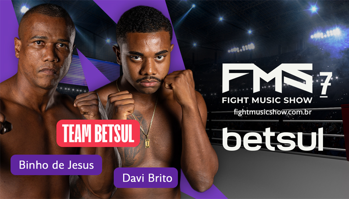 Betsul patrocinará o ‘Fight Music Show 7’, com confrontos de influenciadores e lendas do boxe