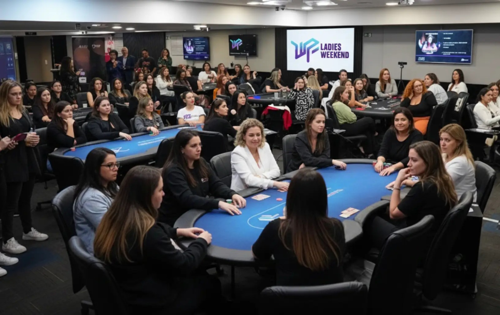 Com três torneios, tem início nessa sexta (24) o WPF Ladies Weekend, evento global de poker feminino; no Brasil, a disputa será no H2, em SP 1