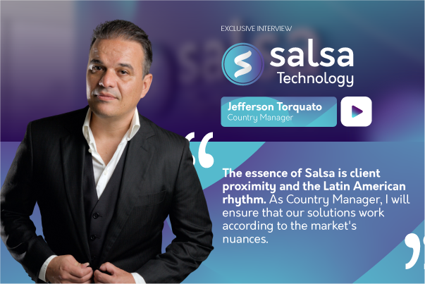 "Como Country Manager, levarei a segurança de soluções moldadas ao ritmo do nosso mercado," diz Jefferson Torquato 1