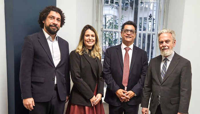 Encontro entre presidente da Loterj e embaixador do Brasil no Reino Unido reforça diálogo sobre regulação e boas práticas internacionais