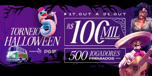 banner torneio de halloween h2bet com jogos pg soft e pragmatic play