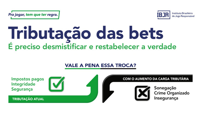 IBJR esclarece a carga tributária sobre apostas online no Brasil 1