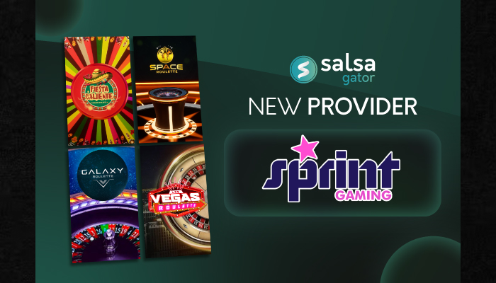Salsa Gator expande catálogo com integração dos títulos da Sprint Gaming