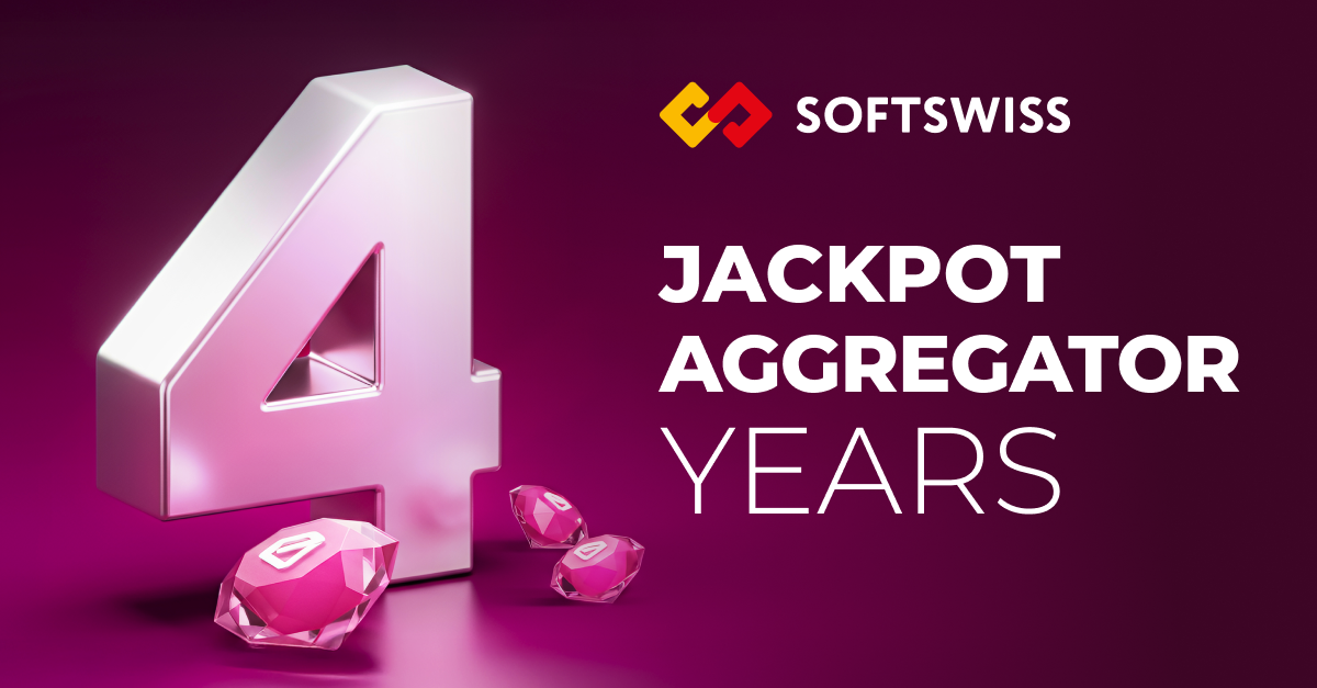 SOFTSWISS Jackpot Aggregator comemora quatro anos de crescimento e expansão global