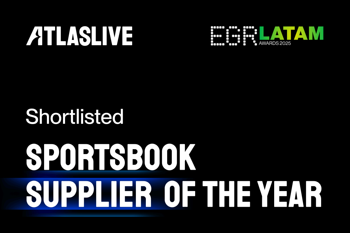 Atlaslive é finalista na categoria “Fornecedor de Plataforma de Apostas Esportivas do Ano” no EGR Latam Awards 2025