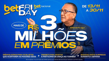 Betnacional começa sua Bet Friday com toda aposta podendo ser premiada