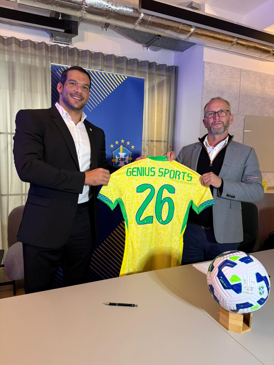 CBF firma contrato com a Genius Sports para implantar impedimento semiautomático no futebol brasileiro a partir de 2026 1