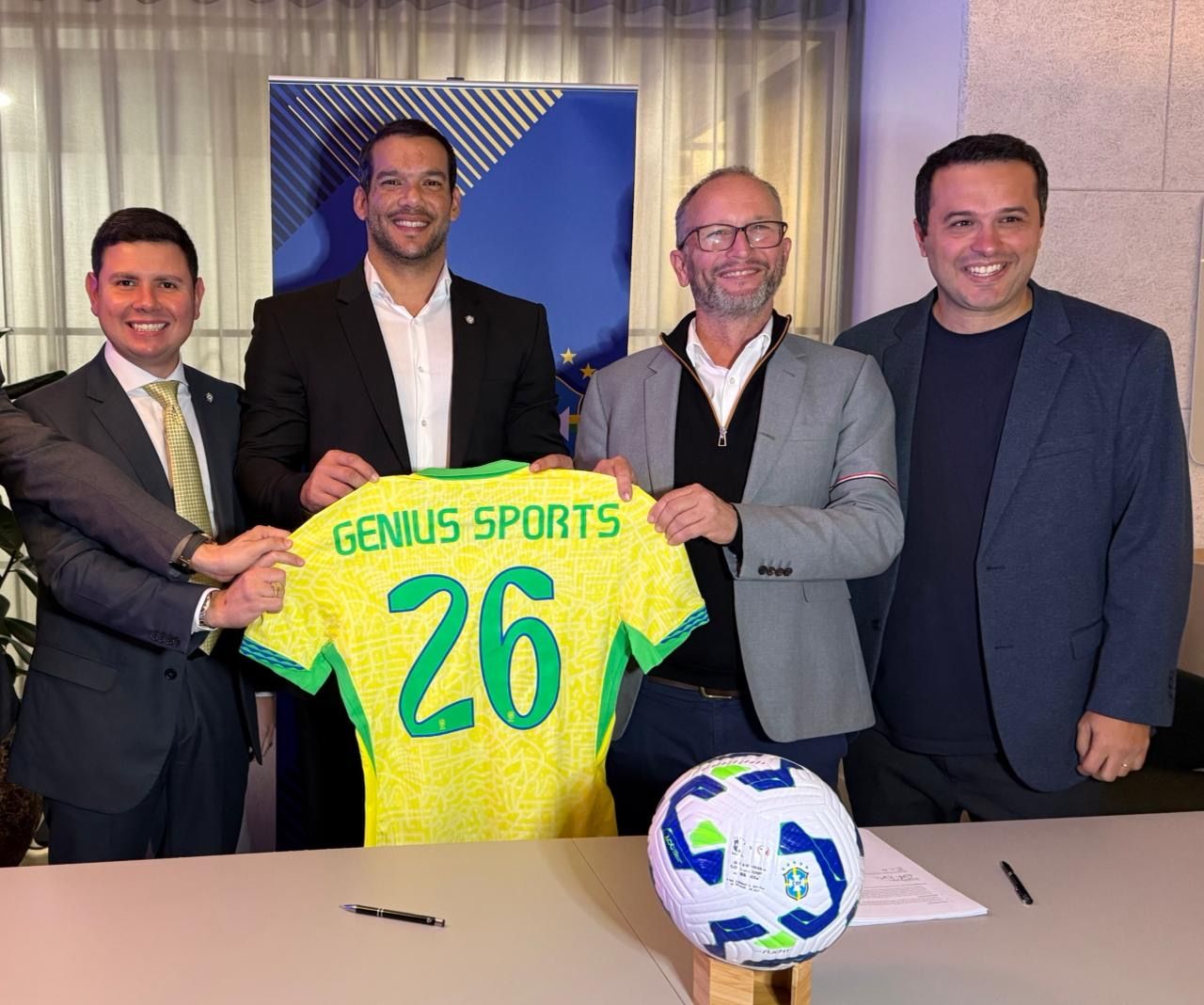 CBF firma contrato com a Genius Sports para implantar impedimento semiautomático no futebol brasileiro a partir de 2026 2