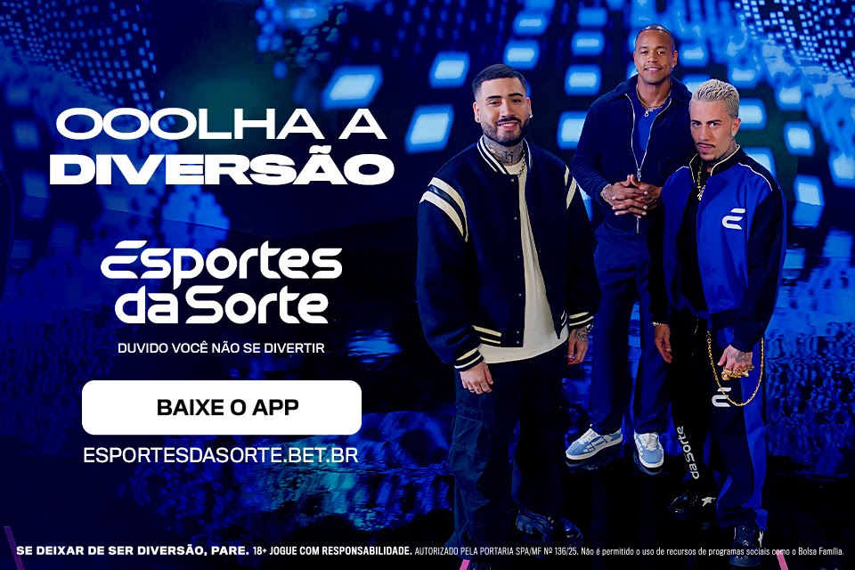 Esportes da Sorte lança campanha nacional “Olha a Diversão” e celebra o DNA alegre do brasileiro