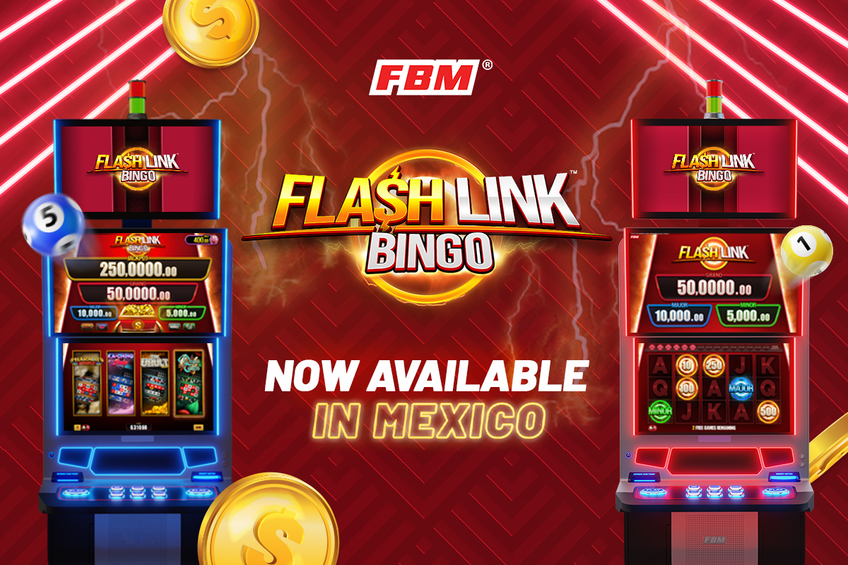 Flash Link™: A FBM® lança uma experiência épica de bingo com quatro jogos no México