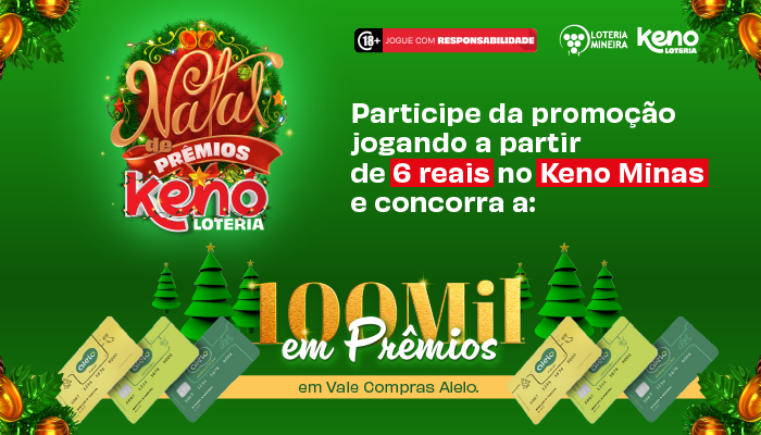 Keno Loteria lança Campanha de Natal 2025: Natal de Prêmios Keno Loteria