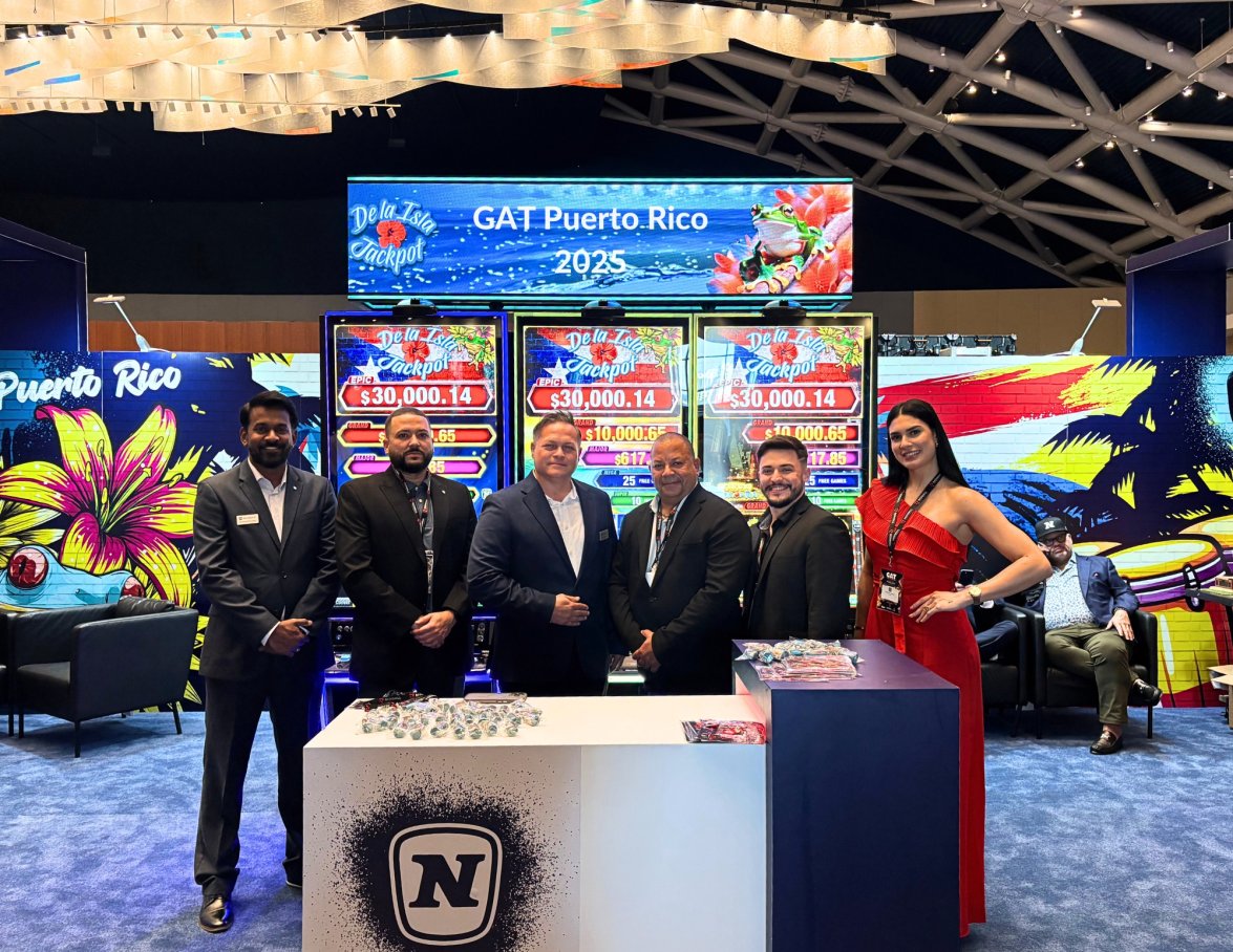 NOVOMATIC Americas cativa na GAT Expo Puerto Rico 2025 com uma apresentação inspirada na ilha e uma energia incomparável