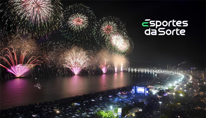 Esportes da Sorte reforça presença de marca durante as celebrações de Réveillon em quatro capitais brasileiras 1