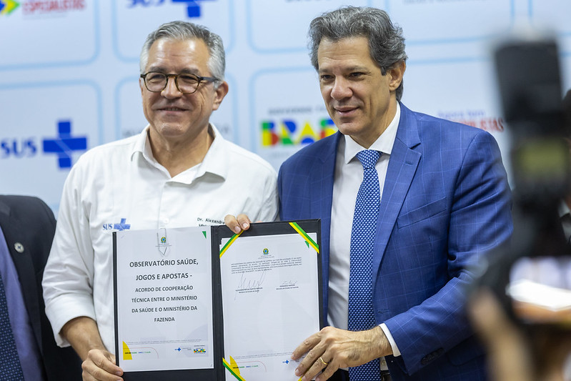 Fazenda e Saúde firmam acordo de cooperação para incrementos na política pública de saúde mental de apostadores 1