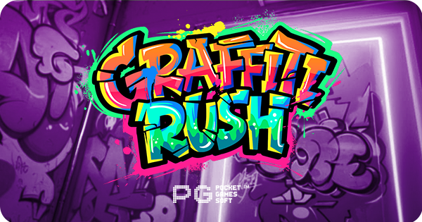 banner do jogo graffiti rush em arte de grafite