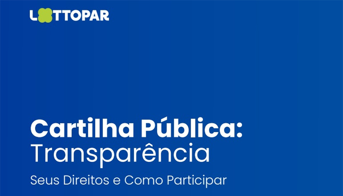 Lottopar disponibiliza cartilhas sobre compliance, controle interno, ouvidoria e transparência