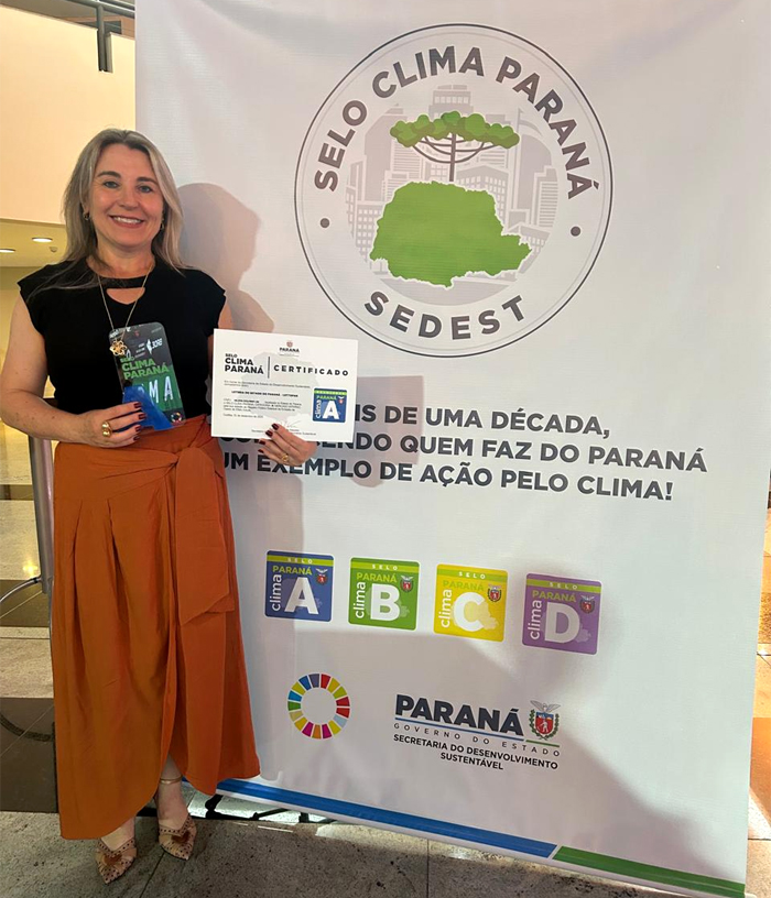 Lottopar é certificada com o Selo Clima Paraná 2025