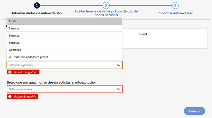 Plataforma Centralizada de Autoexclusão entra no ar para permitir bloqueio de acesso a todos os sites de apostas 1