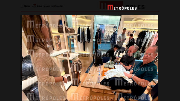 Senadora faz compras em loja de luxo nos EUA com lobista enrolado; assista ao vídeo