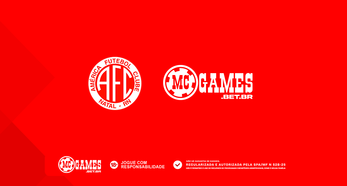 América-RN fecha patrocínio com a MC Games para a temporada 2026