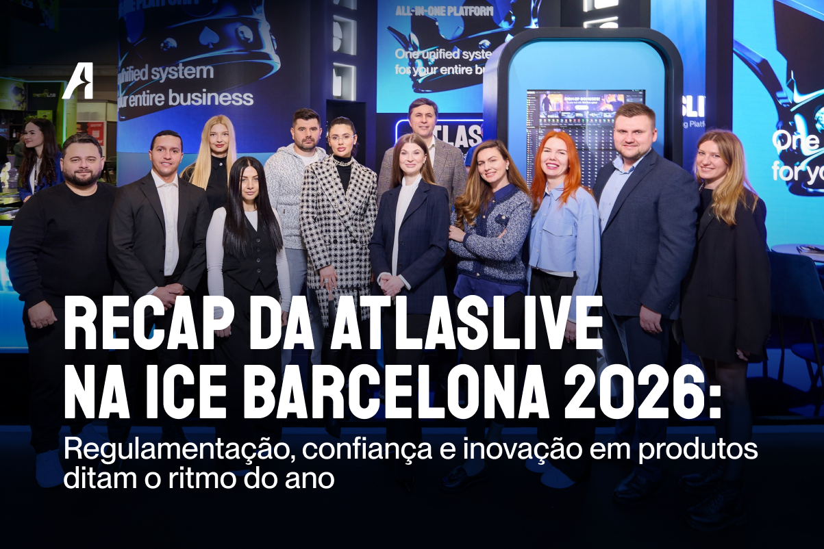 Atlaslive encerra participação na ICE Barcelona 2026: foco em compliance, proteção ao jogador e entrega de plataforma inteligente