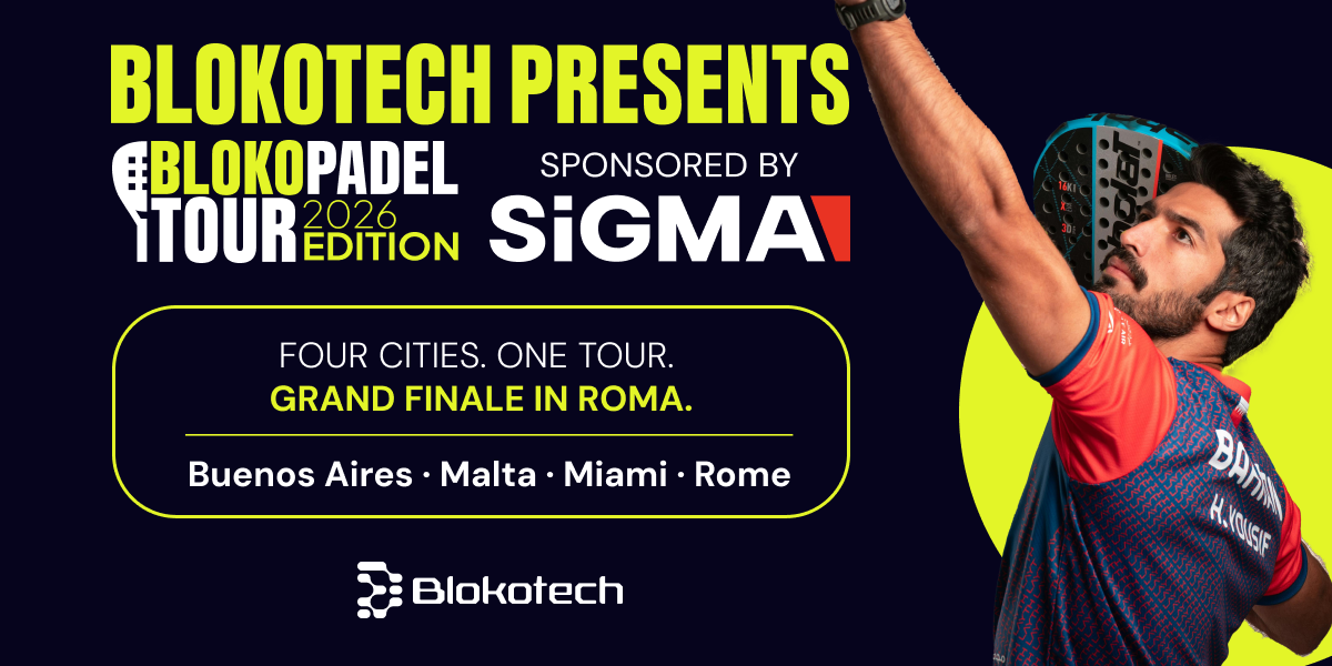 Blokotech apresenta o Global Padel Tour em colaboração com a SiGMA
