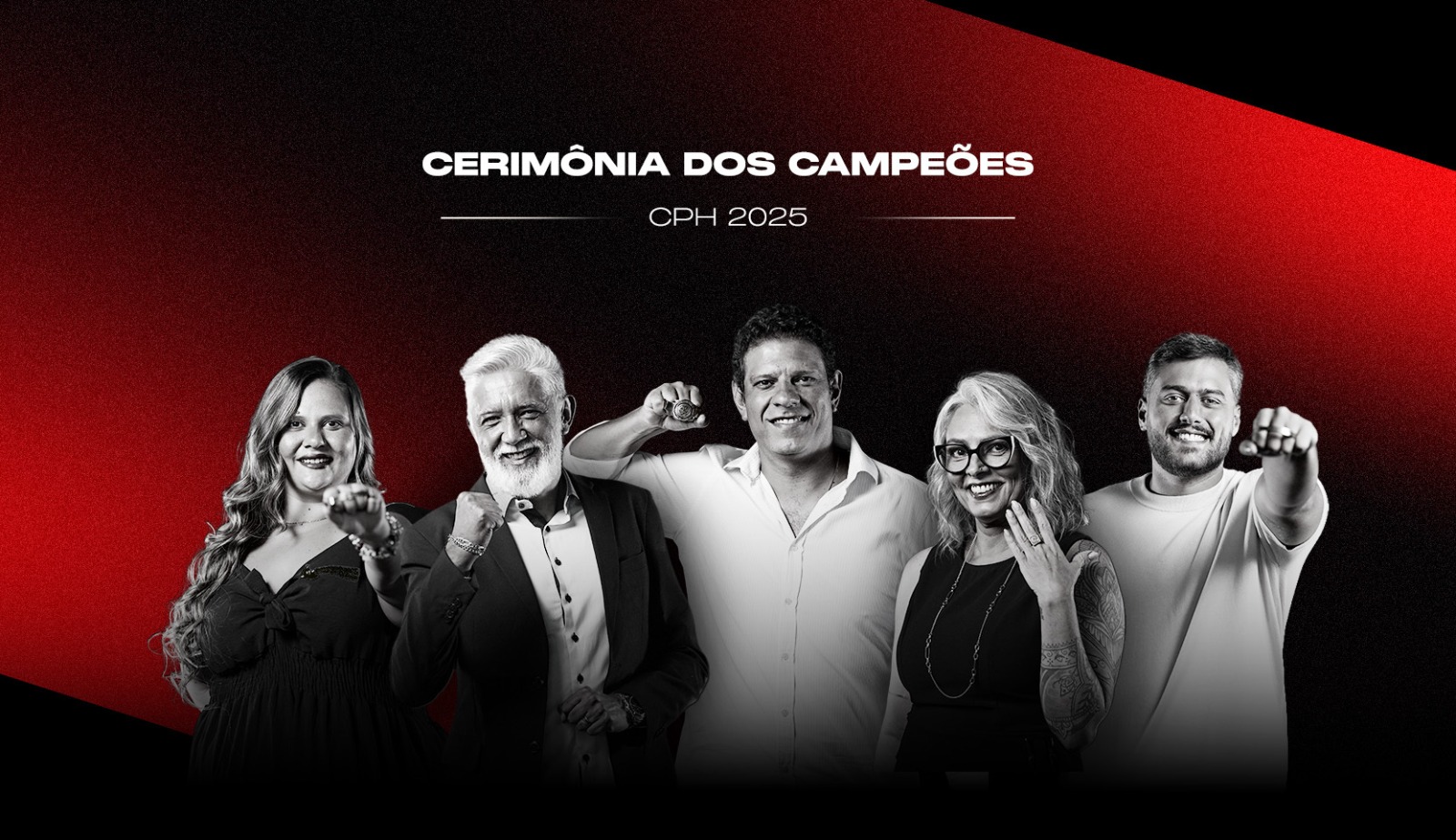 Cerimônia premia campeões dos rankings de 2025 do CPH