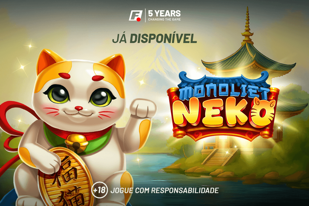 FBMDS apresenta o slot Monoliet Neko, da coleção Bonanza Series