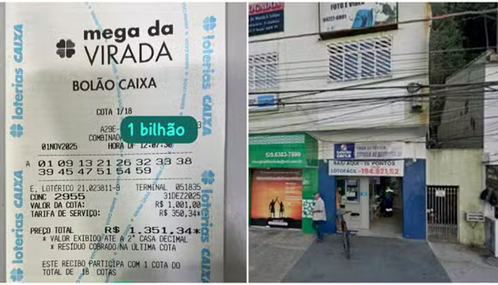 Mega da Virada 2025: um vencedor do bolão de Franco da Rocha ainda não buscou prêmio
