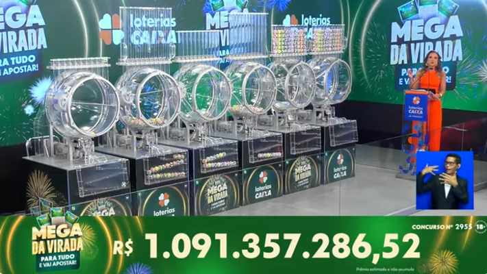 Mega da Virada 2025: veja as dezenas sorteadas para o prêmio de R$ 1,09 bilhão 1