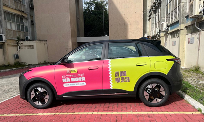 Nota Cidadã: R$ 100 mil em prêmios em dinheiro e um carro elétrico no primeiro sorteio do ano