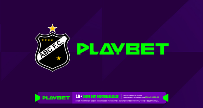 PlayBet é a nova patrocinadora máster do ABC Futebol Clube a partir de 2026