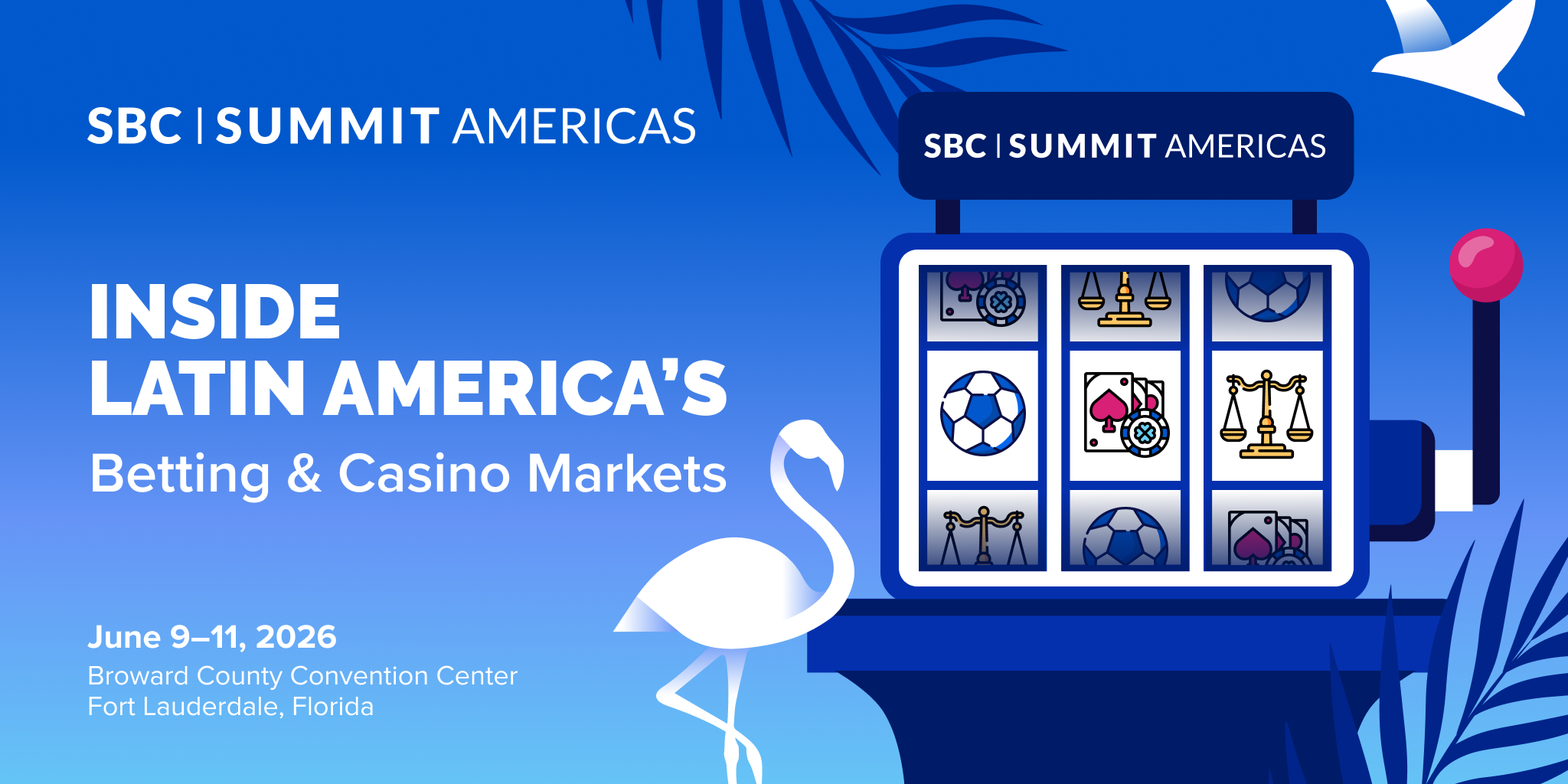 SBC Summit Americas: Entendendo as forças que moldam os mercados de cassinos e de apoio na América Latina