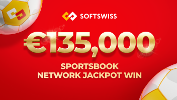 SOFTSWISS Sportsbook Network Jackpot Proporciona Ganho de €135.000
