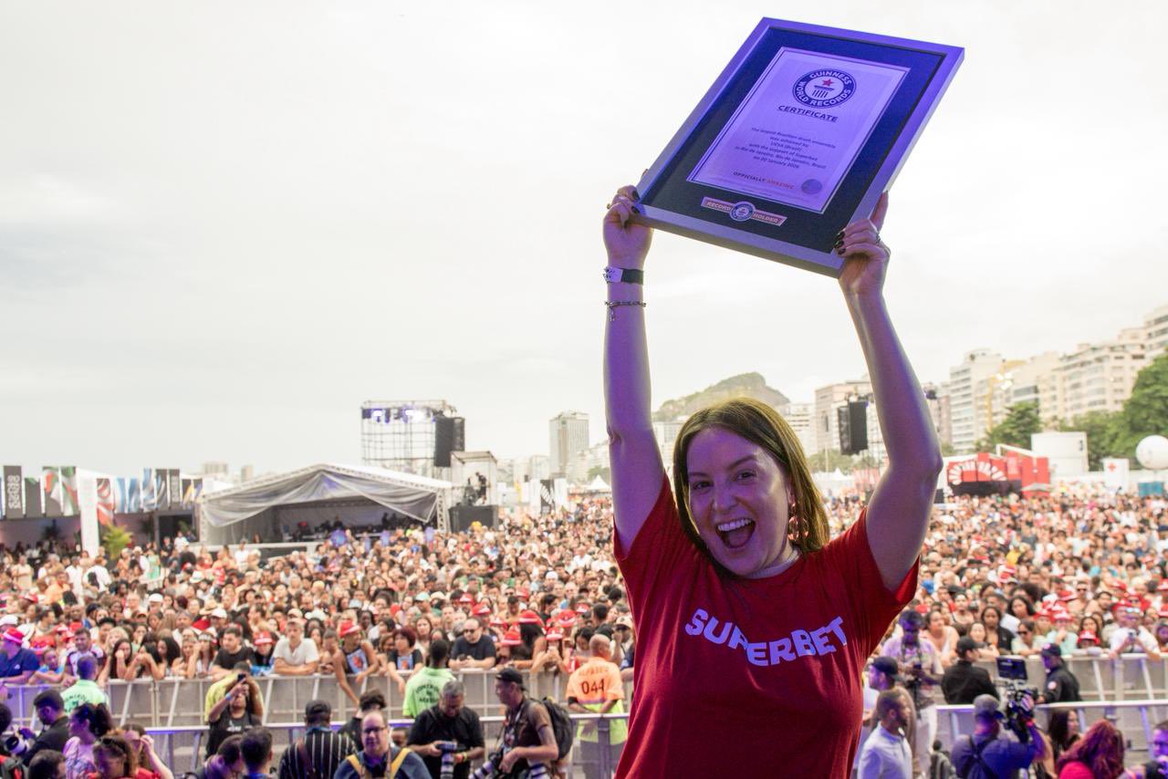 Super Bateria entra para o GUINNESS WORLD RECORD™️ como a maior bateria de samba do mundo Caixa de entrada 1