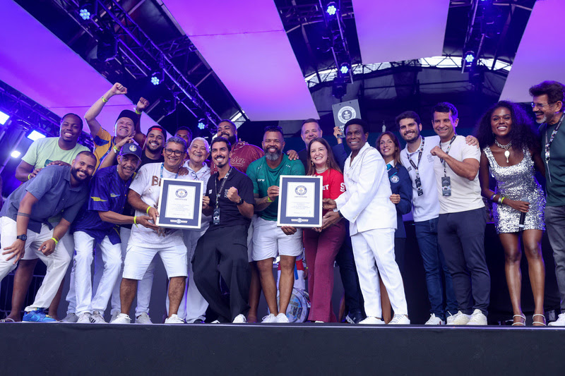 Super Bateria entra para o GUINNESS WORLD RECORD™️ como a maior bateria de samba do mundo Caixa de entrada 7