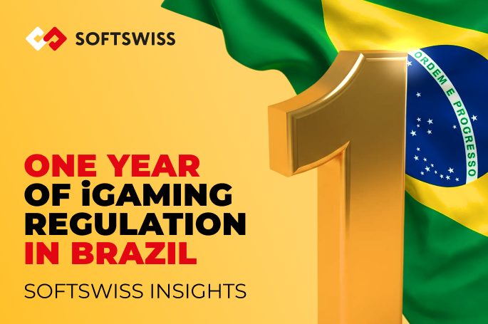 Um ano do mercado iGaming regulamentado no Brasil: resultados e perspectivas da SOFTSWISS