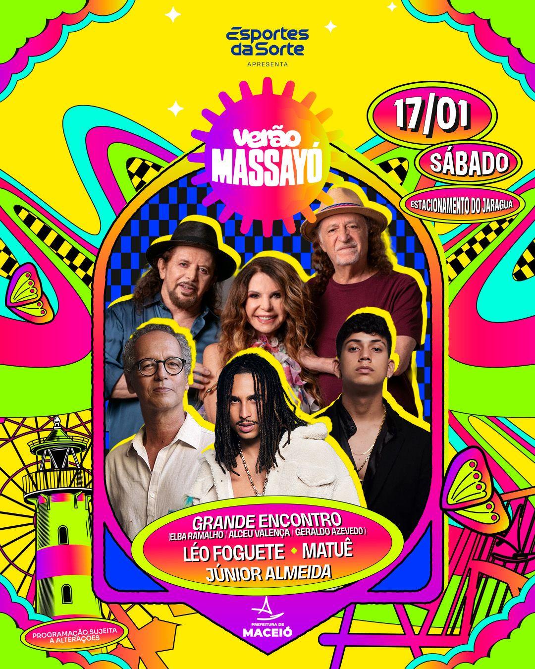 Verão Massayó leva música e experiências à orla de Maceió com patrocínio do Esportes da Sorte 2