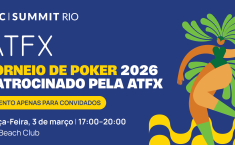 Broker global premiada ATFX patrocina o Torneio de Poker do SBC Summit Rio 2026