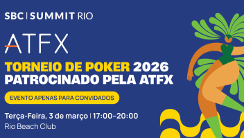 Broker global premiada ATFX patrocina o Torneio de Poker do SBC Summit Rio 2026