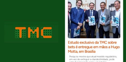 Hugo Motta recebe estudo sobre apostas esportivas e mercado ilegal no Brasil