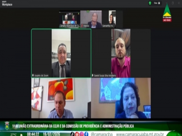 Reunião conjunta aprova revogação para criação de loteria municipal de Cuiabá