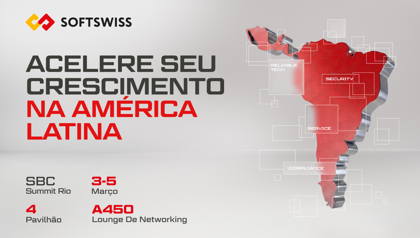 SOFTSWISS apresenta estratégia de crescimento para a América Latina no SBC Summit Rio 2026
