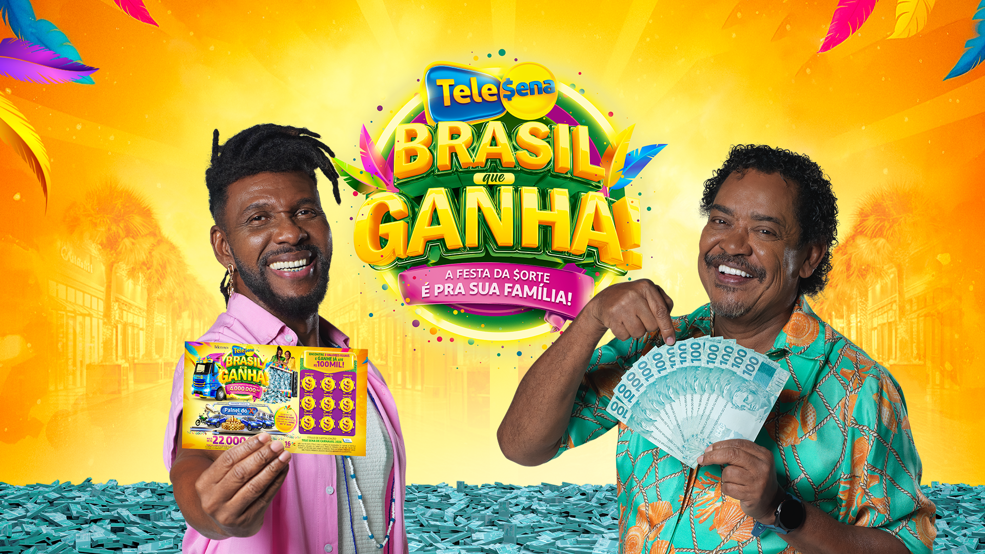 Tele Sena de Carnaval tem prêmios que somam mais de R$ 4,7 milhões e Painel do “X” anual